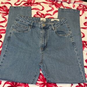 Cotton On Medium Blue Stretch Mom Jeans